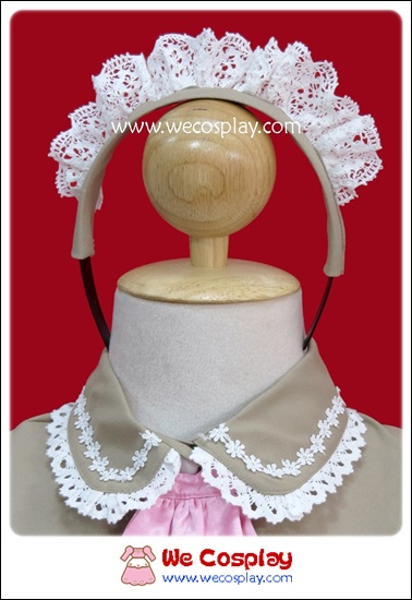ชุดเมดคาเฟ่ลาเต้ Café Latte Maid Costume สีกาแฟนม