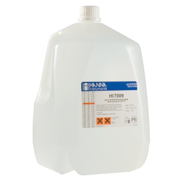 HI7009 Buffer Solution pH 9.18, 3.78L (Gallone), ±0,01pH