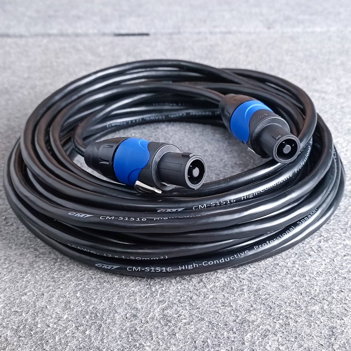 10เมตร สายลำโพงCM 1.5mm+SPEAKONอย่างดี สายลำโพง สายสเปคคอนหัวท้าย สายลำโพงสำเร็จรูป เอไอ-ไพศาล