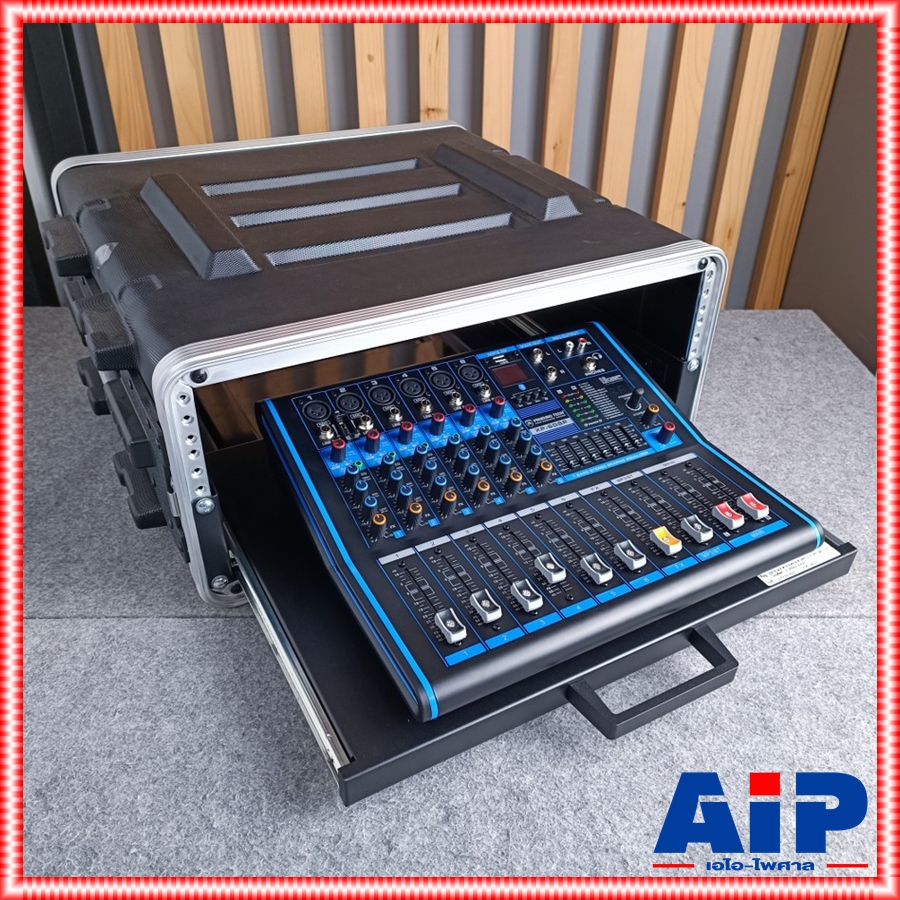 สีดำ NPE SLIDE TRESTLE SUPPORT OS-700 ถาดสไลด์ ถาดรองสไลด์ ถาด สไลด์ ใส่แร็ค วาง มิกเซอร์ OS700 OS 700 เอไอ-ไพศาล