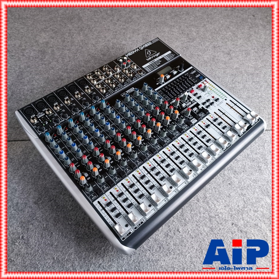 BEHRINGER QX-1832USB mixer MIX QX1832USB QX 1832USB เครื่องเสียง เครื่องปรับแต่งเสียง QX-1832 มิกเซอร์ มิกซ์ QX 1832 USB เอไอ-ไพศาล +++