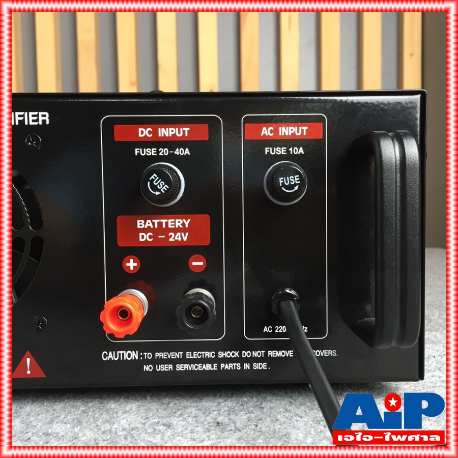 MUSIC ADX-35024U powermix usb บลูทูธ สำหรับหอกระจายข่าว หรืองานกระจายเสียง รองรับแบตเตอรี่ 12V ADX 35024U ADX350 เอไอ-ไพ