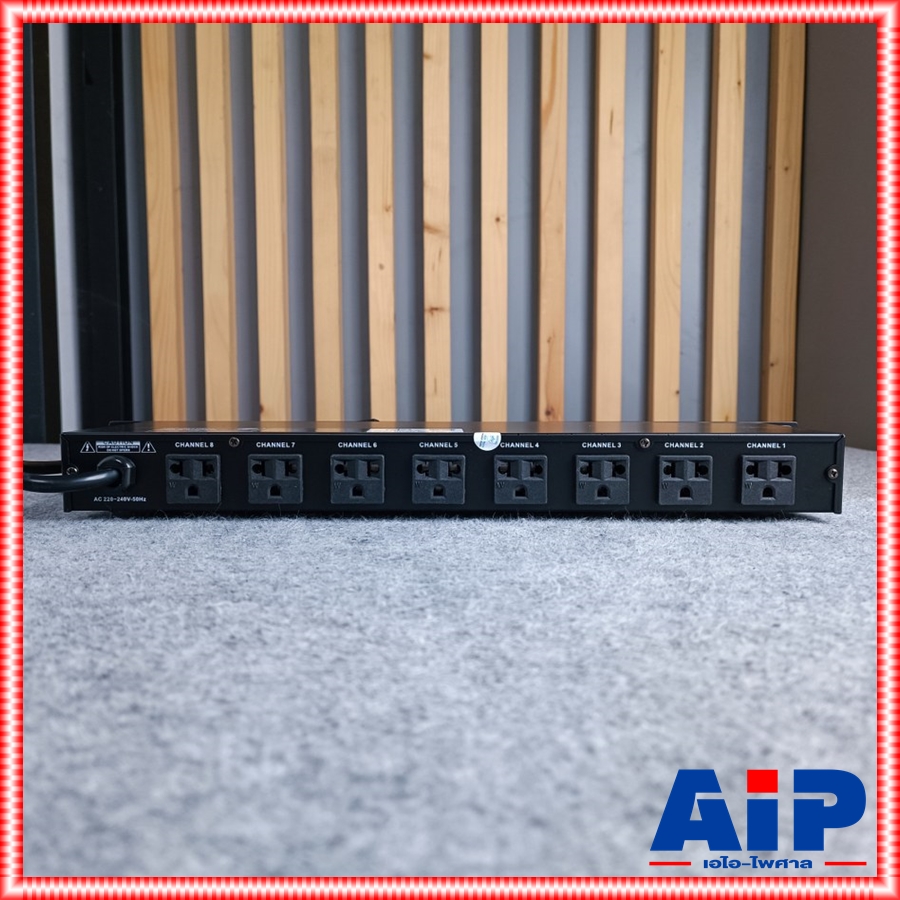 ปลั๊กพ่วงติดแร็ค PROEUROTECH PSC810USB ปลั๊กติดแร็ค ปลั๊กไฟตู้แร็ค ปลั๊กไฟติดตู้แร็ค ติดแร็ค PSC 810 USB PRO EUROTECH เอไอ-ไพศาล