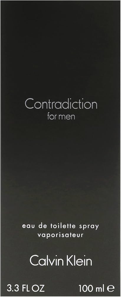 น้ำหอม แท้100% Calvin Klein CK Contradiction Edt for men 100ml
