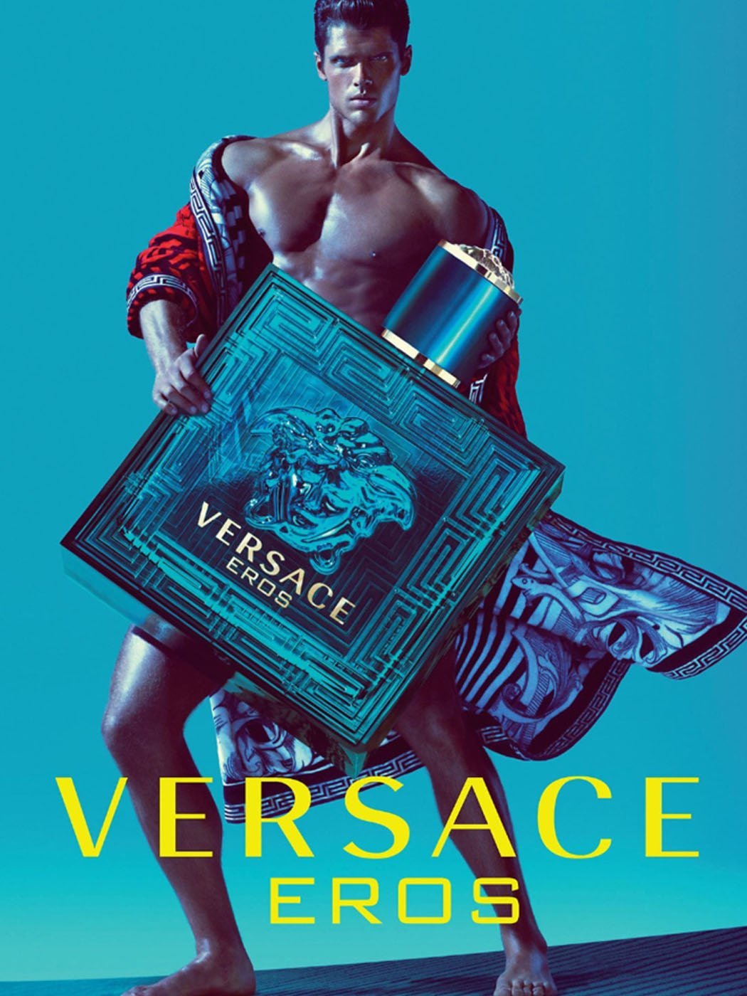 น้ำหอมแท้100% VERSACE Eros Eau De Toilette Spray ปริมาณ 100 มล.