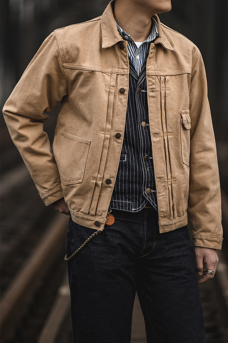 OVERLAY CANVAS JACKET