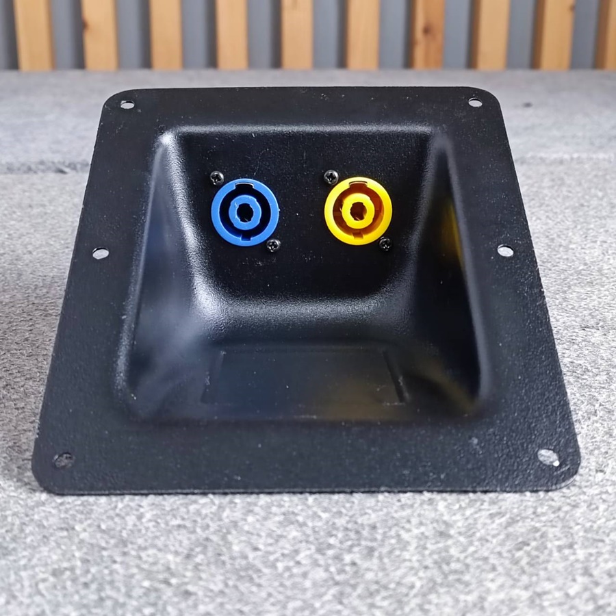 JH-7317 แท็ปลำโพงเบ้าหลุม กันฝน พร้อมขั้ว พร้อมสาย ความยาว45เซนติเมตร แท็ปหลังลำโพง สเปคคอนคู่ เอไอ-ไพศาล