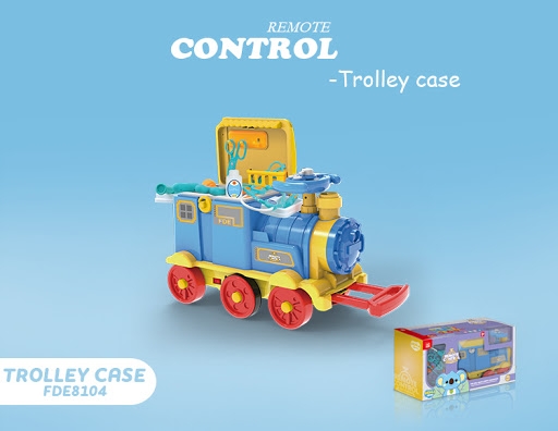 FDE8104 ของเล่นเด็กชุดหมอรถไฟไถขา กล่องใหญ่มากๆ (ของหมด)