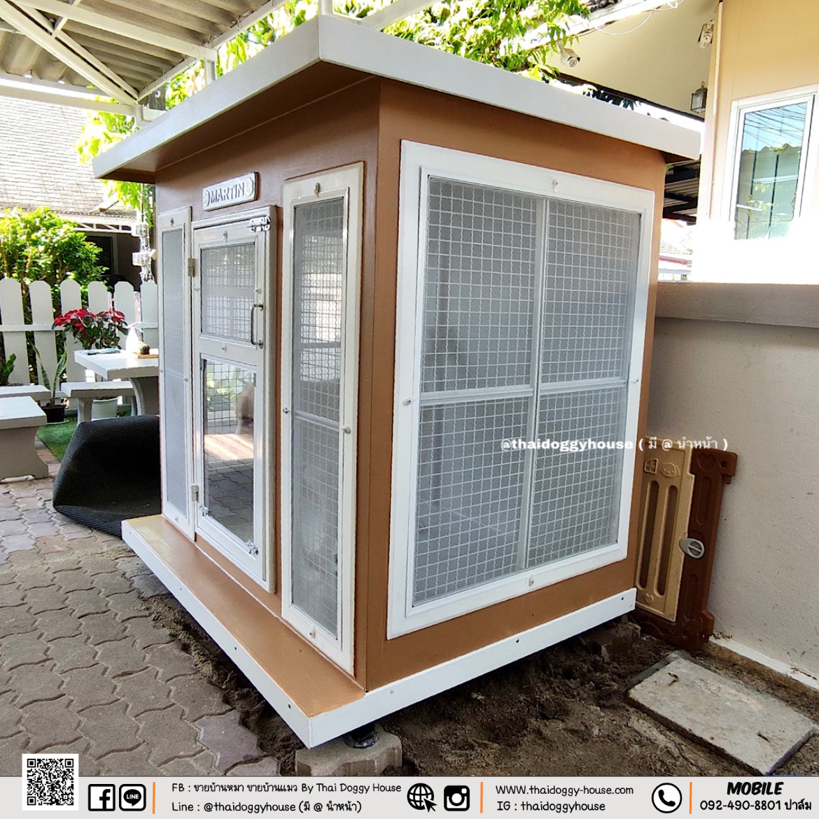 บ้านหมา บ้านแมว " 𝐁𝐎𝐗 𝐒𝐓𝐘𝐋𝐄 𝐁𝐘 𝐓𝐇𝐀𝐈 𝐃𝐎𝐆𝐆𝐘 𝐇𝐎𝐔𝐒𝐄 " &#x