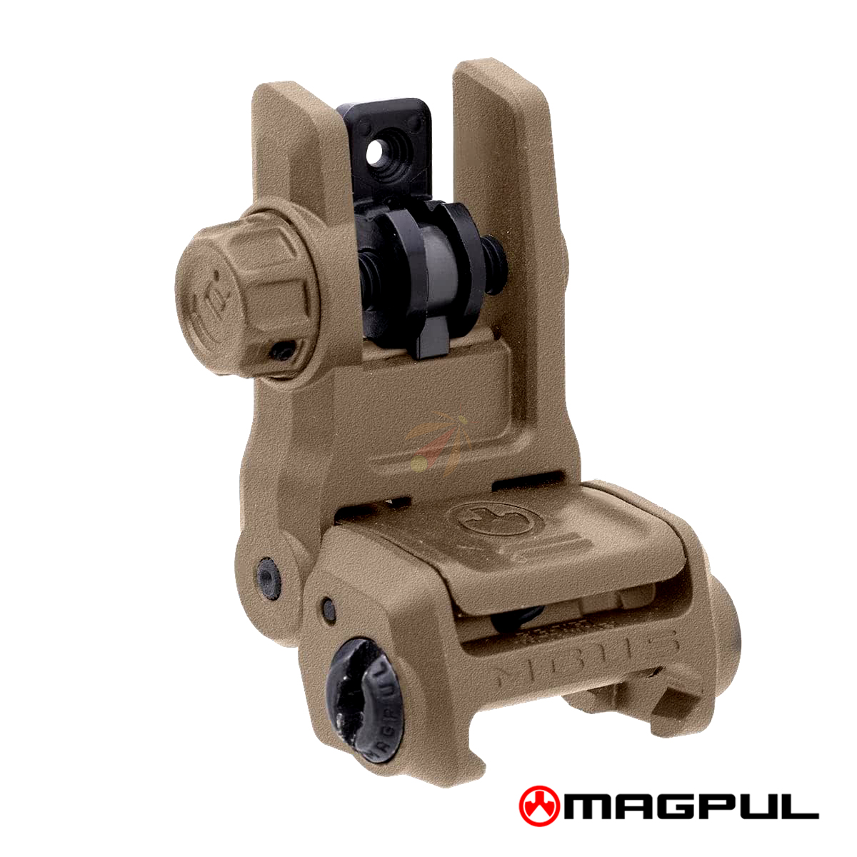 Magpul MBUS Gen 3 Rear AR-15 Back-Up Sight Kit (MA574450313) FDE