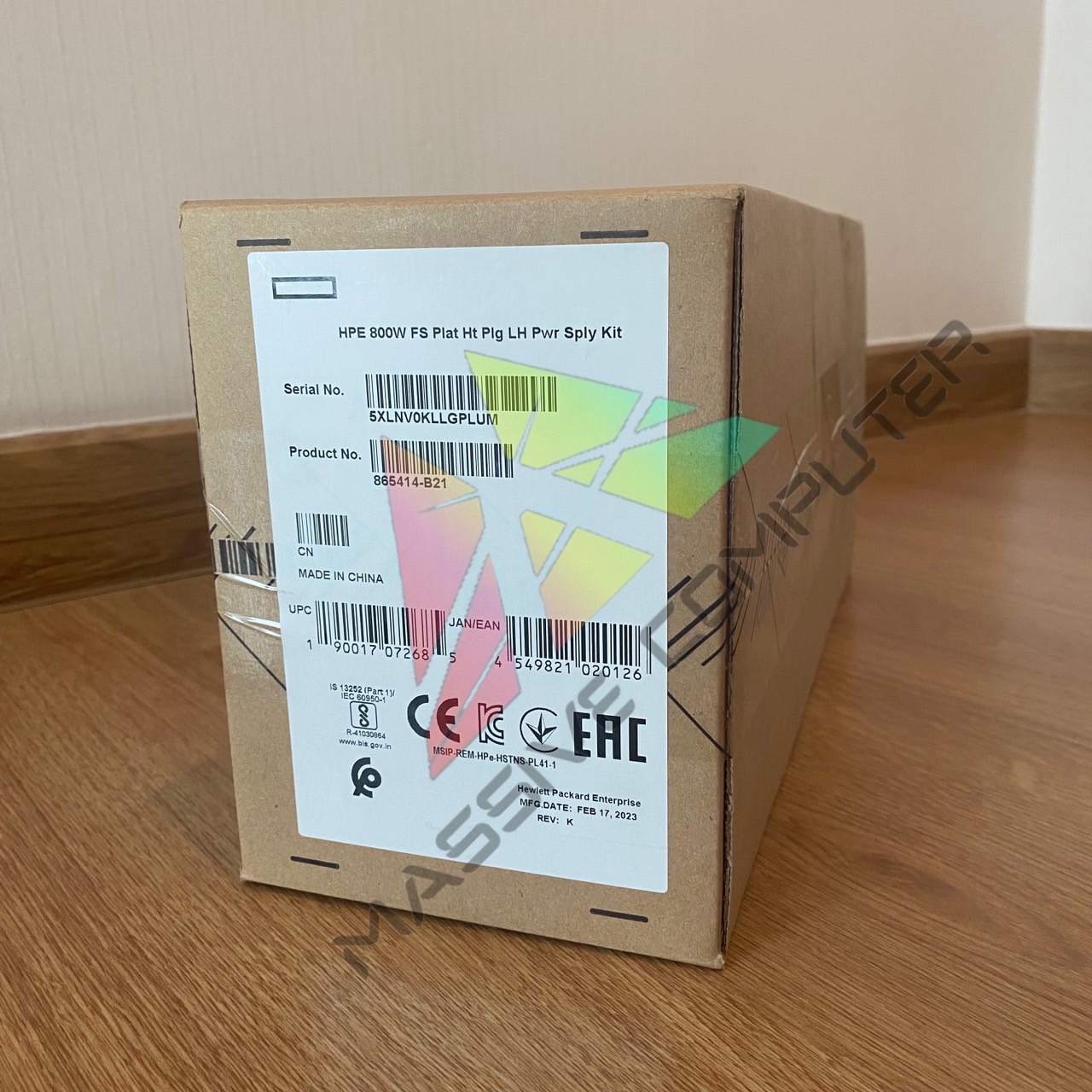 865414-B21 HPE 800W Flex Slot Platinum Hot Plug Low Halogen Power Supply Kit