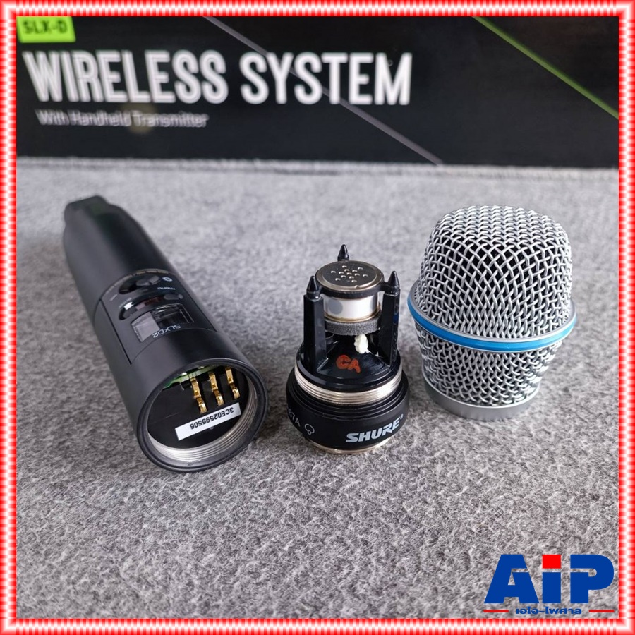 SHURE SLXD24A/b87-M55 ไมค์ลอย1ตัว +++ ไมโครโฟนไร้สายแบบไมค์เดียว ดไมโครโฟนไร้สาย ไมค์ลอย SLXD 24A/b87 M55 SLXD24A/b87M55 เอไอ-ไพศาล