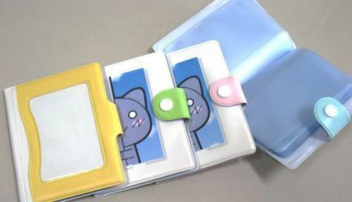 ที่ใส่นามบัตร PVC, สมุดใส่นามบัตร