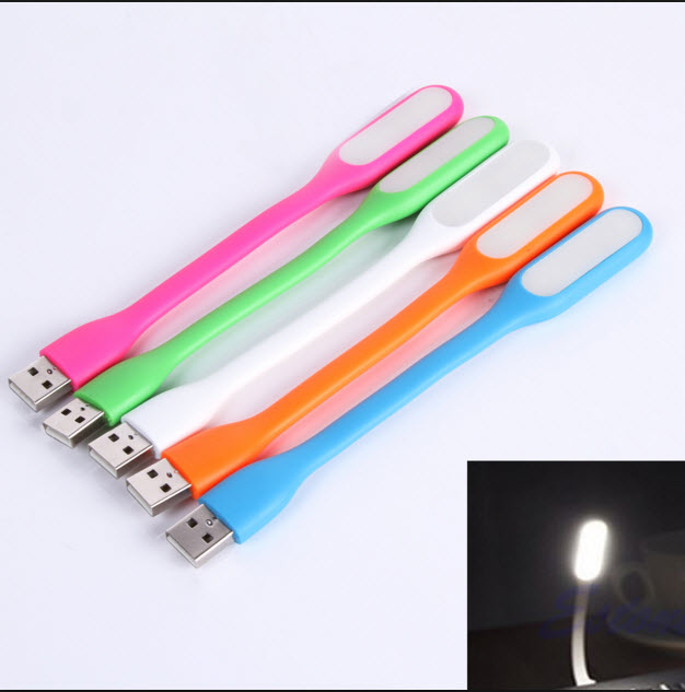 LED Light USB LED Gadget Portable Bendable Mini Lamp USB Powered Plug