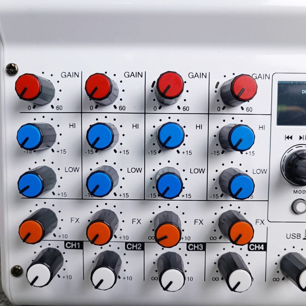MYNPE GX-06 mixer มิกเซอร์อนาล็อก 6 แชนแนล บลูทูธ Bluetooth mixer เอฟเฟคแท้ 99DSP GX 06 GX06 เอไอ-ไพศาล