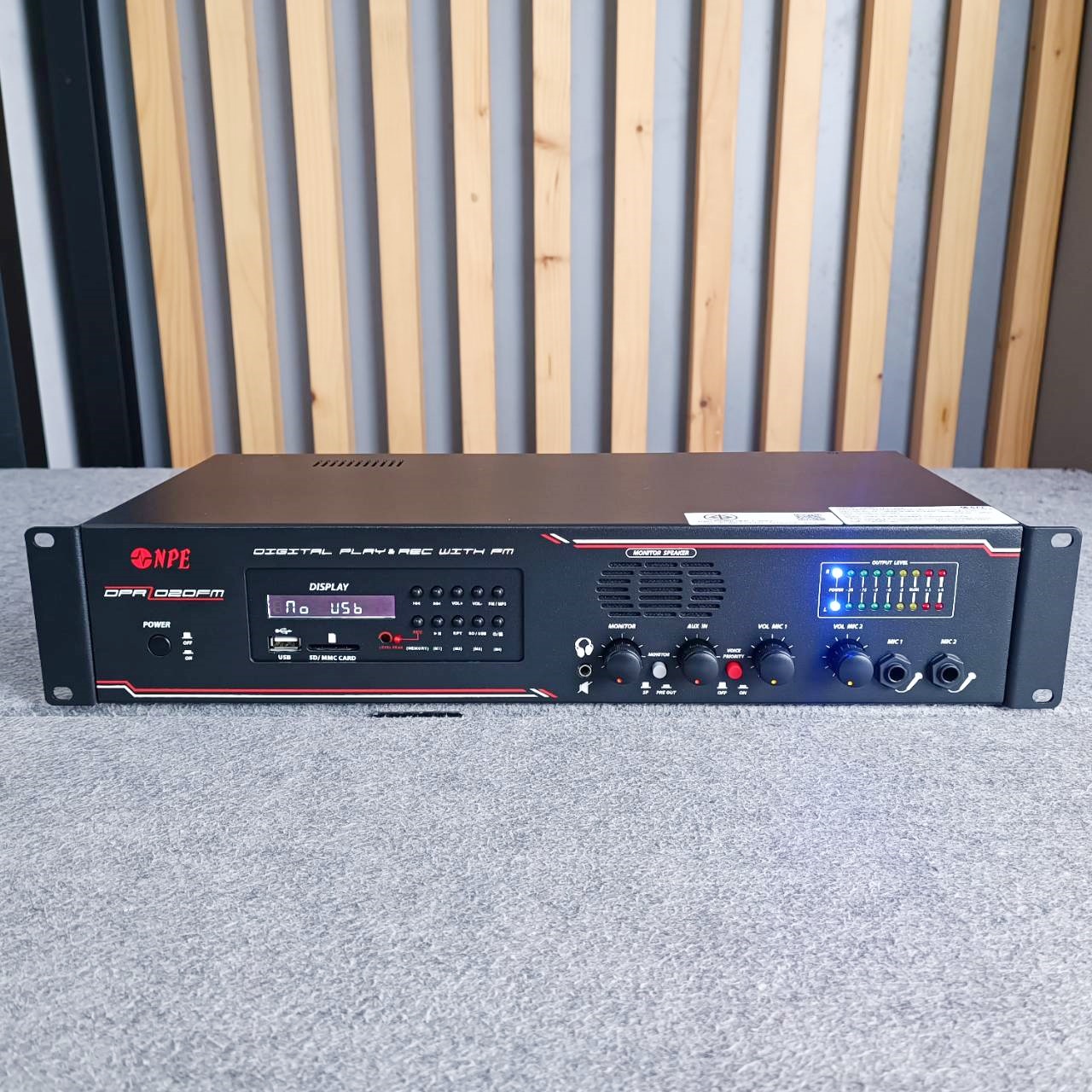 เครื่องบันทึกเสียง NPE DPR020FM DIGITAL PLAY RECORD เครื่องบันทึก DPR 020 FM DPR020 FM เครื่องบันทึกUSB DPR 020 FM เอไอ-ไพศาล