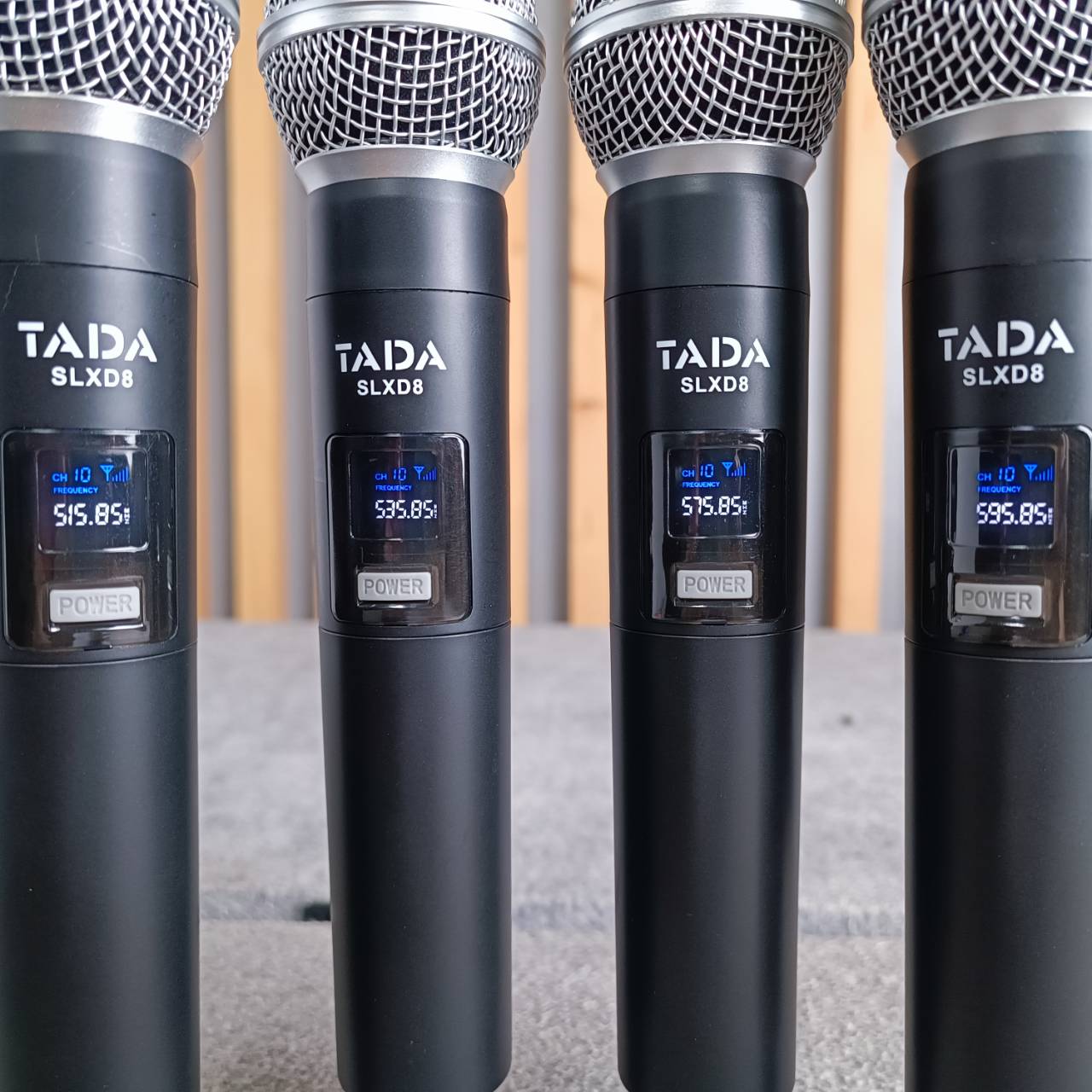 TADA SLXD8 ไมค์ลอย 4ด้าม ไมค์ลอยคู่ ไมค์ลอยไร้สายเสียงดี ไมค์ลอย ไมค์คาราโอเกะ WIRELESS MICROPHONE ta da SLXD-8 ธาดา SLXD 8 เอไอ-ไพศาล