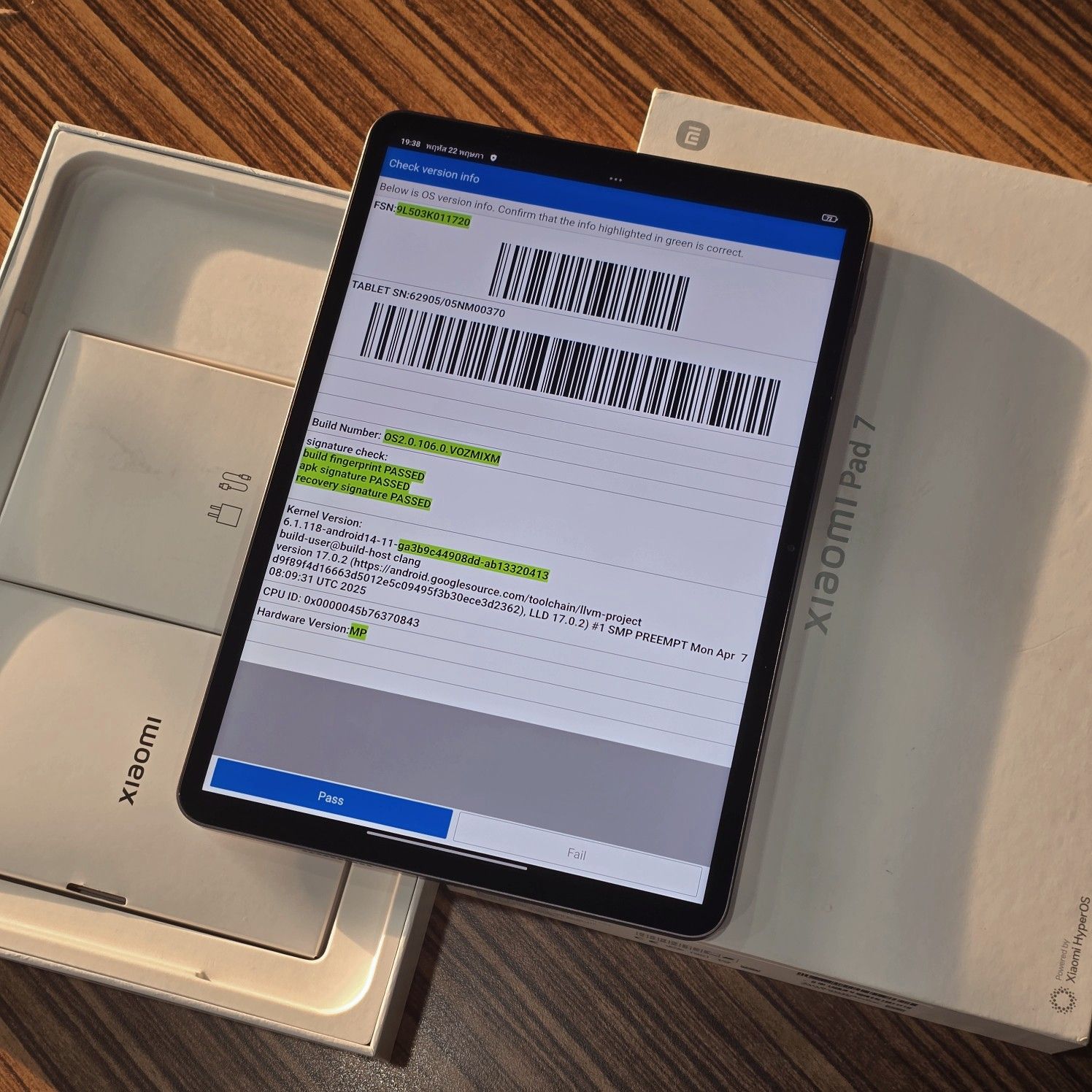 🌕 ชิป #Snapdragon 🎼🌿 Xiaomi Pad 7 Wi-Fi (8+128 GB) Gray 🌿🎷❕️ครบกล่องแท้❕️🚀