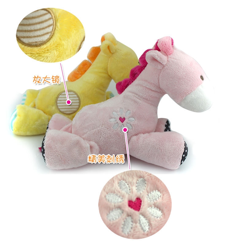 K7 ของเล่นเด็กตุ๊กตาผ้าไขลานเสียงดนตรี ตัวละ