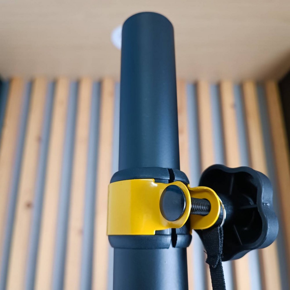 1คู่ 2ต้น NTS S-3 เสากลางตู้ เสาปัก ข้อต่อสีเหลือง ปรับสูง-ต่ำได้ ขาเสียบตู้ลำโพง เสาโลหะสีดำ ขนาดมาตราฐาน 35 mm เสาตู้ลำโพง S 3 เอ็นทีเอส S3 เอไอ-ไพศาล