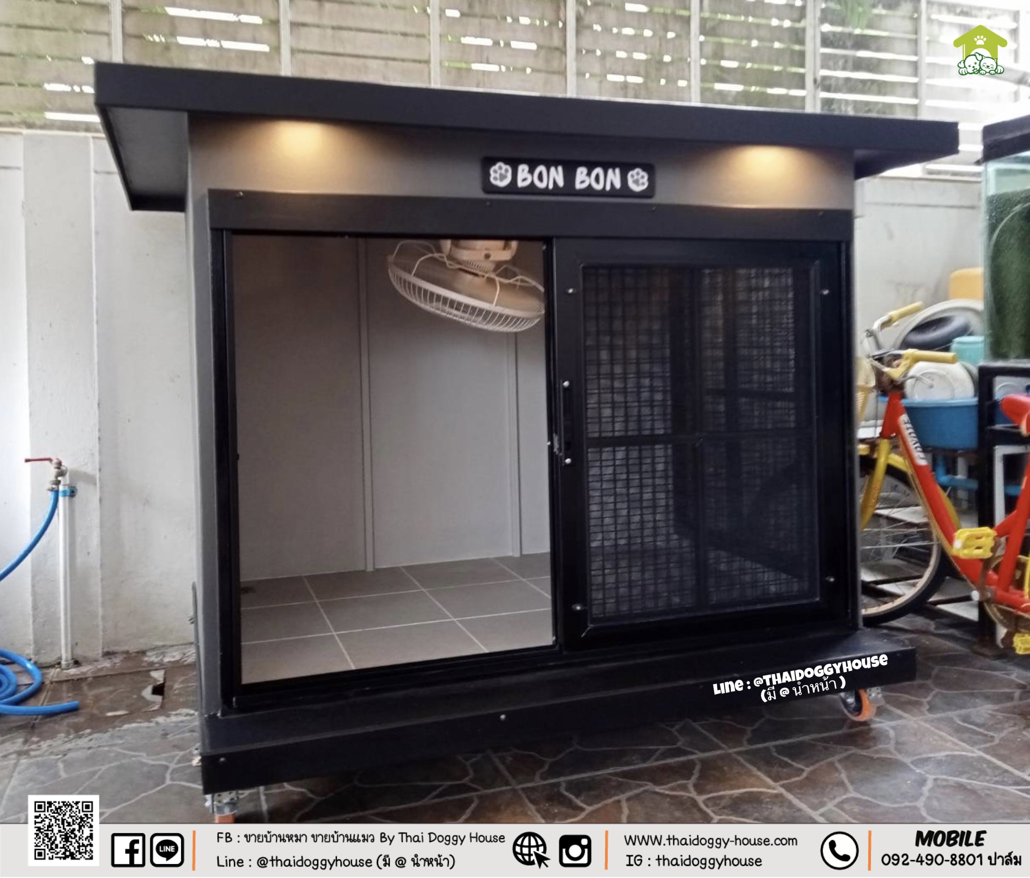 บ้านหมา บ้านแมว " 𝐁𝐎𝐗 𝐒𝐓𝐘𝐋𝐄 𝐁𝐘 𝐓𝐇𝐀𝐈 𝐃𝐎𝐆𝐆𝐘 𝐇𝐎𝐔𝐒𝐄 " &#x