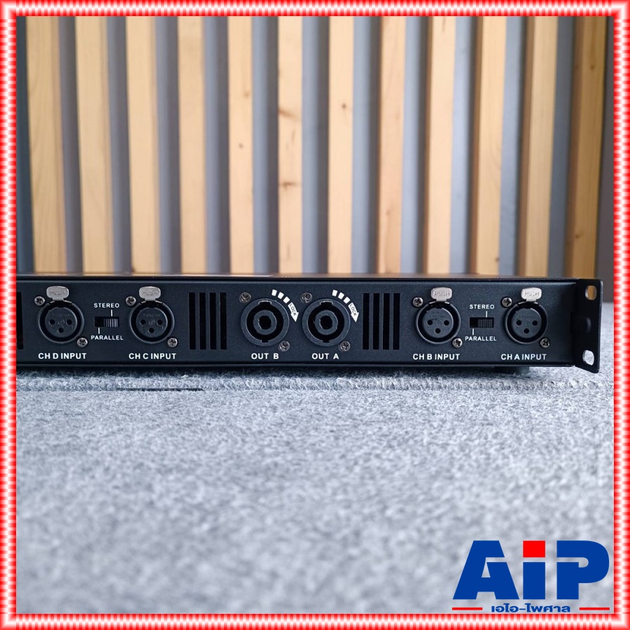 PROEUROTECH MA-4350 POWERAMP 1U 4CH พาวเวอร์แอมป์ แอมป์ขยายเสียง ซัพพลายแบบสวิทชิ่ง PROEURO TECH(โปรยูโร่ เทค) MA 4350 MA4350 เอไอ-ไพศาล