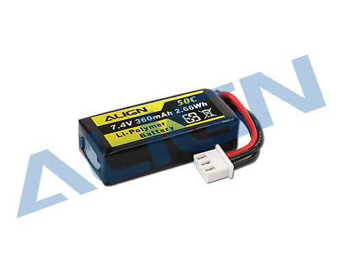 Li-Po Battery 2S 360mAh 7.4v