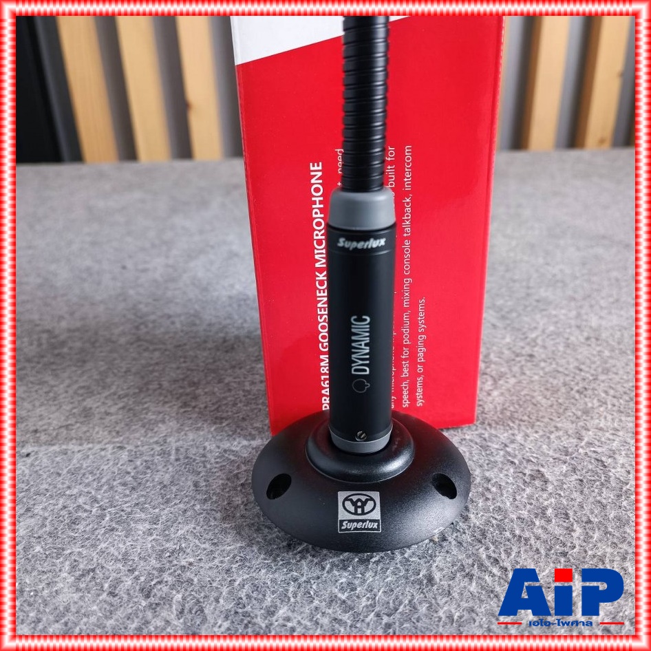 SUPERLUX PRA-618M ก้านไมค์ dynamic ไมโครโฟนไมโครโฟนประชุม PRA 618M PRA618M เอไอ-ไพศาล