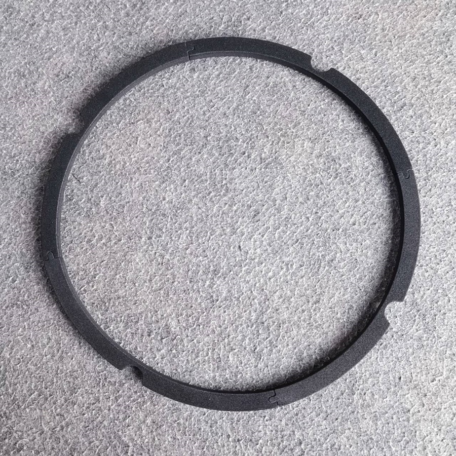 (1ชุด มี4ชิ้น) ขอบทับลำโพง 8นิ้ว 4ชิ้น เว้ากลาง ขอบทับ ลำโพง คิ้วลำโพง ฟองน้ำขอบลำโพง อะไหล่ดอกลำโพง8นิ้ว เอไอ-ไพศาล