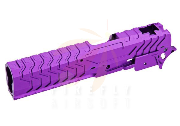 5KU CNC Aluminum Matrix Slide and Frame for Marui Hi-Capa GBB ( 5KU-GB-572 ) PURPLE