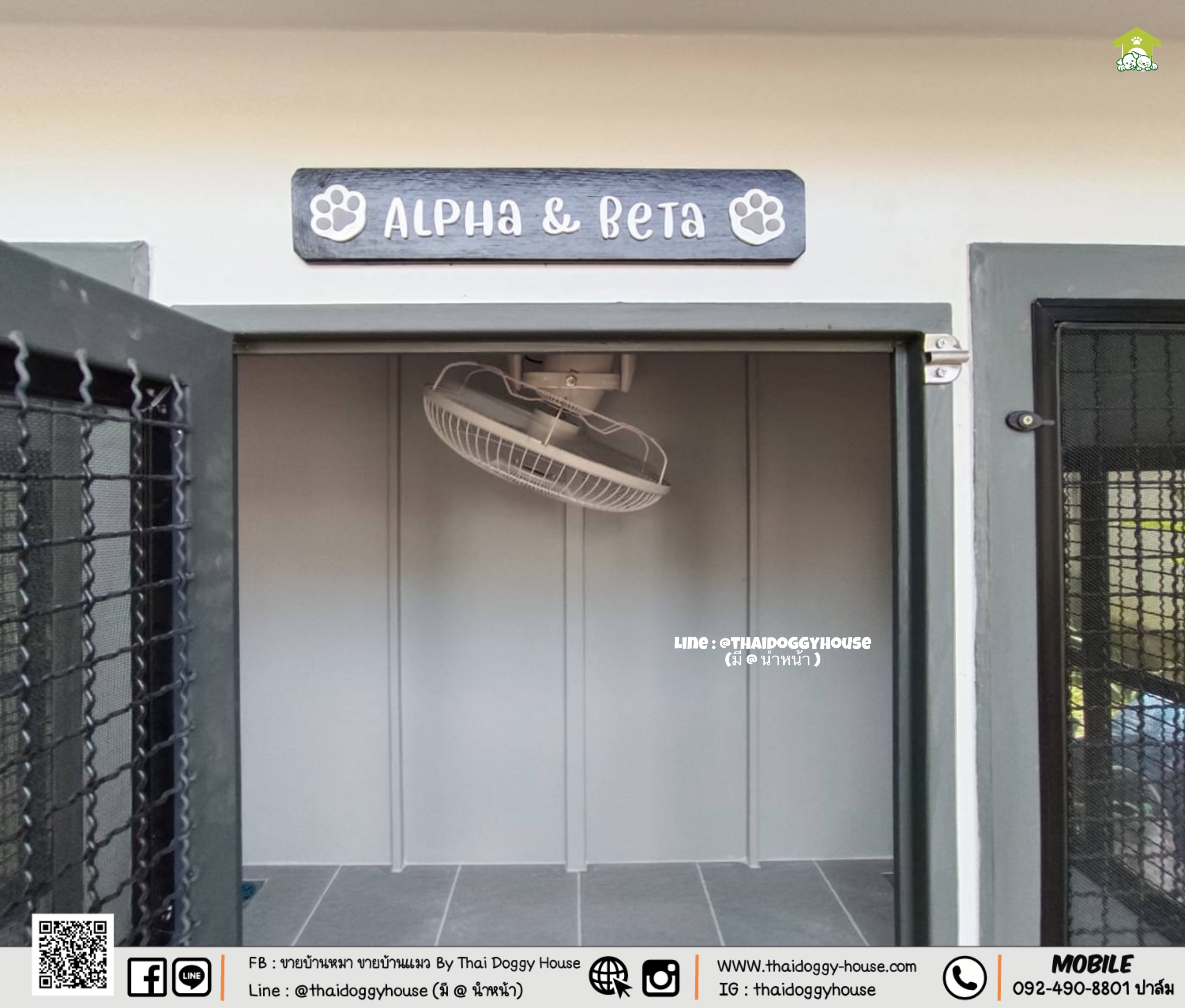 บ้านหมา บ้านแมว " 𝐁𝐎𝐗 𝐒𝐓𝐘𝐋𝐄 𝐁𝐘 𝐓𝐇𝐀𝐈 𝐃𝐎𝐆𝐆𝐘 𝐇𝐎𝐔𝐒𝐄 "