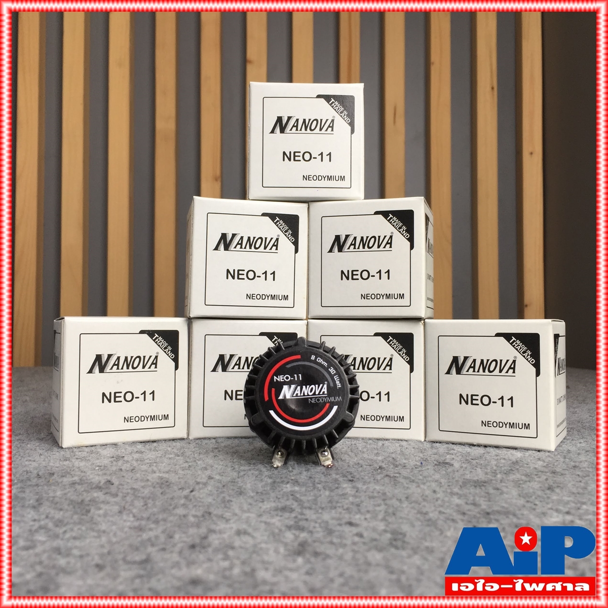 1 ดอก NANOVA NEO-11 TW NEO ดอกลำโพง เสียงแหลม NA NOVA NEO11 Tweeter Compression Driver 8 OHM 30W NEO 11 เอไอ-ไพศาล