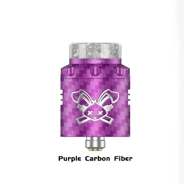 Hellvape Dead Rabbit 3 RDA แท้ 24mm สี Carbon Edition มี BF pin
