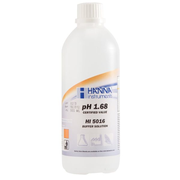 HI5016 Buffer Solution pH 1.68, 500 ml, ±0,01pH