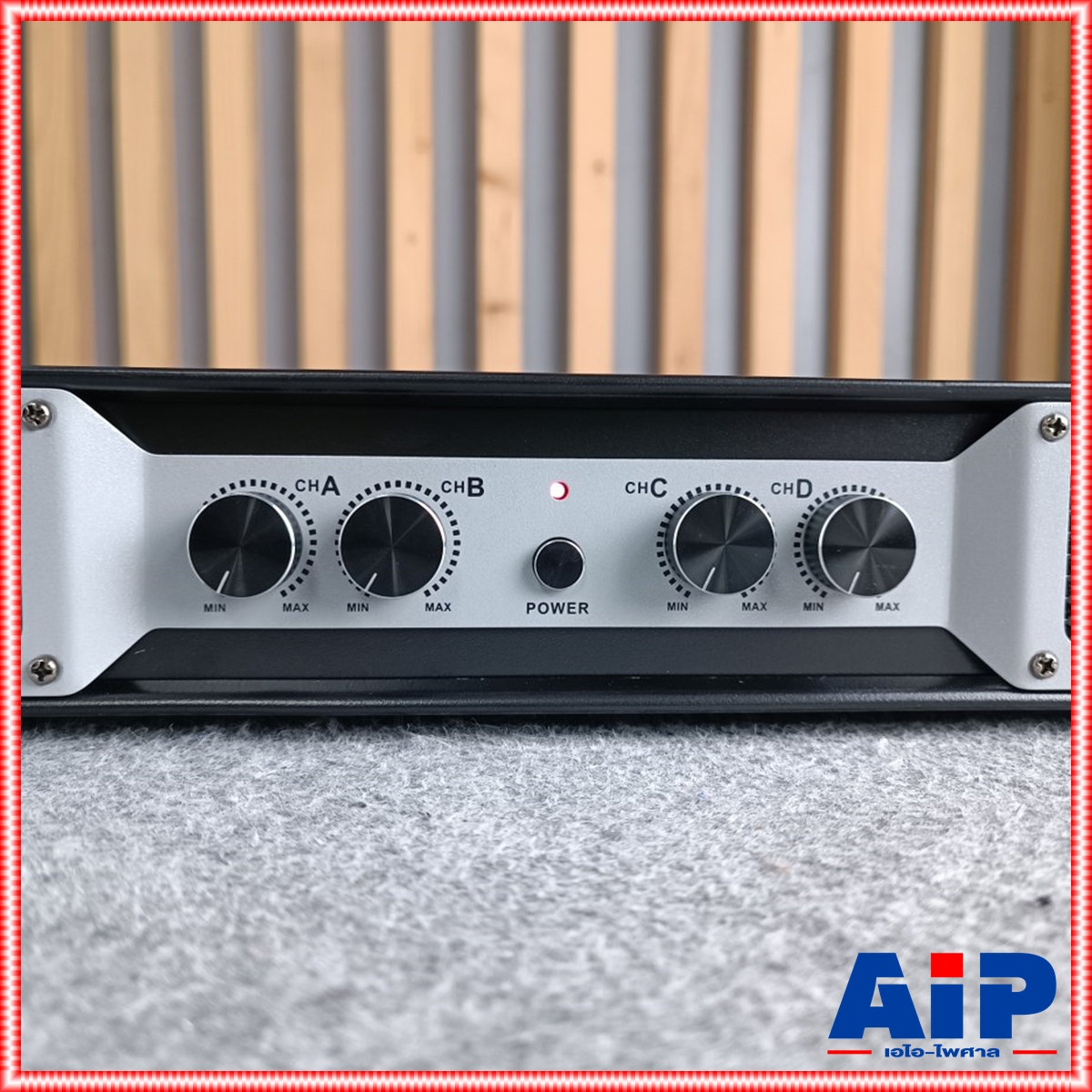 HOTROCK P2-4 poweramp 1U (มาแทนD-3535) 1.5U AV-2244C เพาเวอร์แอมป์ 4 CH ขนาด 1.5 ยู รุ่นใหม่ 350x4 วัตต์ ฮอทร็อค HOTROCK P2 4 poweramp 1U (มาแทนD3535) เอไอ-ไพศาล