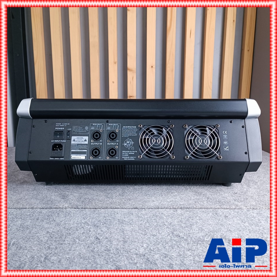 PROEUROTECH PMX-P12450FX POWERMIXER+บูลทูส เพาเวอร์มิกเซอร์ รุ่นใหม่ โปรยูโรเทค 12 ช่อง 450 วัตต์ PMX P12450 FX PMXP12450FX เอไอ-ไพศาล