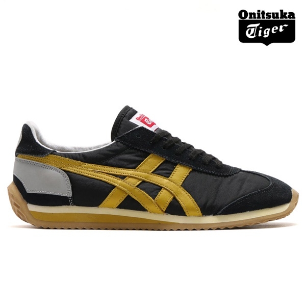 Onitsuka Tiger California 78 - Black / Champagne ดำคาดทอง (Show Case)