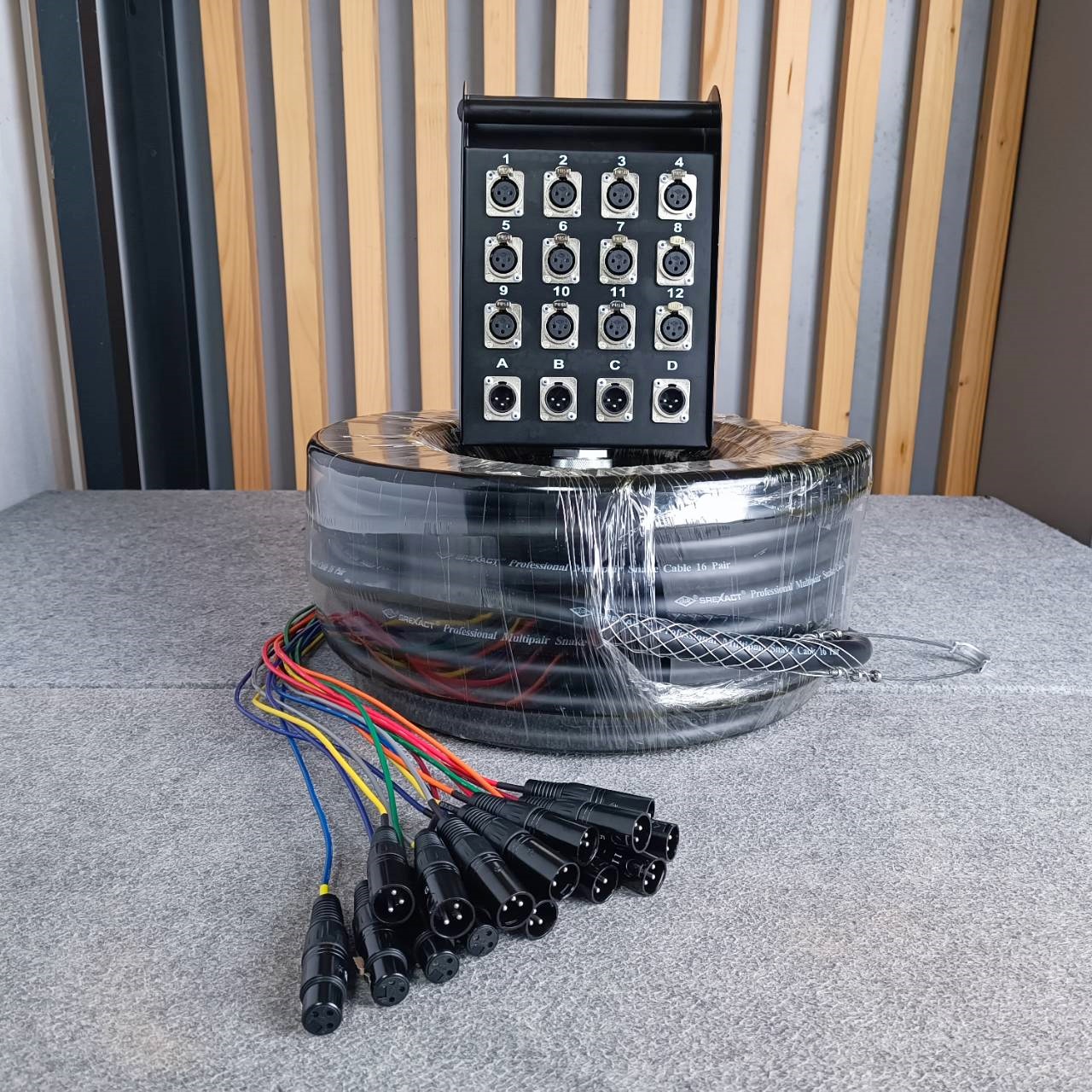 สายมัลติคอร์SBC-16X-150FT สายมัลติคอร์แบบสำเร็จ Multi-core STAGE BOX Cable สายสัญญาณ SBC 16X 150FT SBC16X150FT เอไอ-ไพศาล