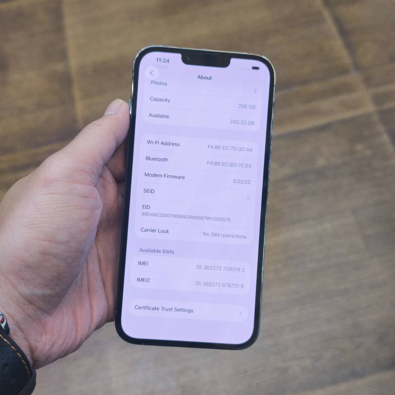 🐳 iPhone 13 Pro Max 256GB Sierra Blue 🐳 🌈 รีบเลย !13PM ความจุเยอะ ราคาสุดคุ้มม ! 🌈🌸
