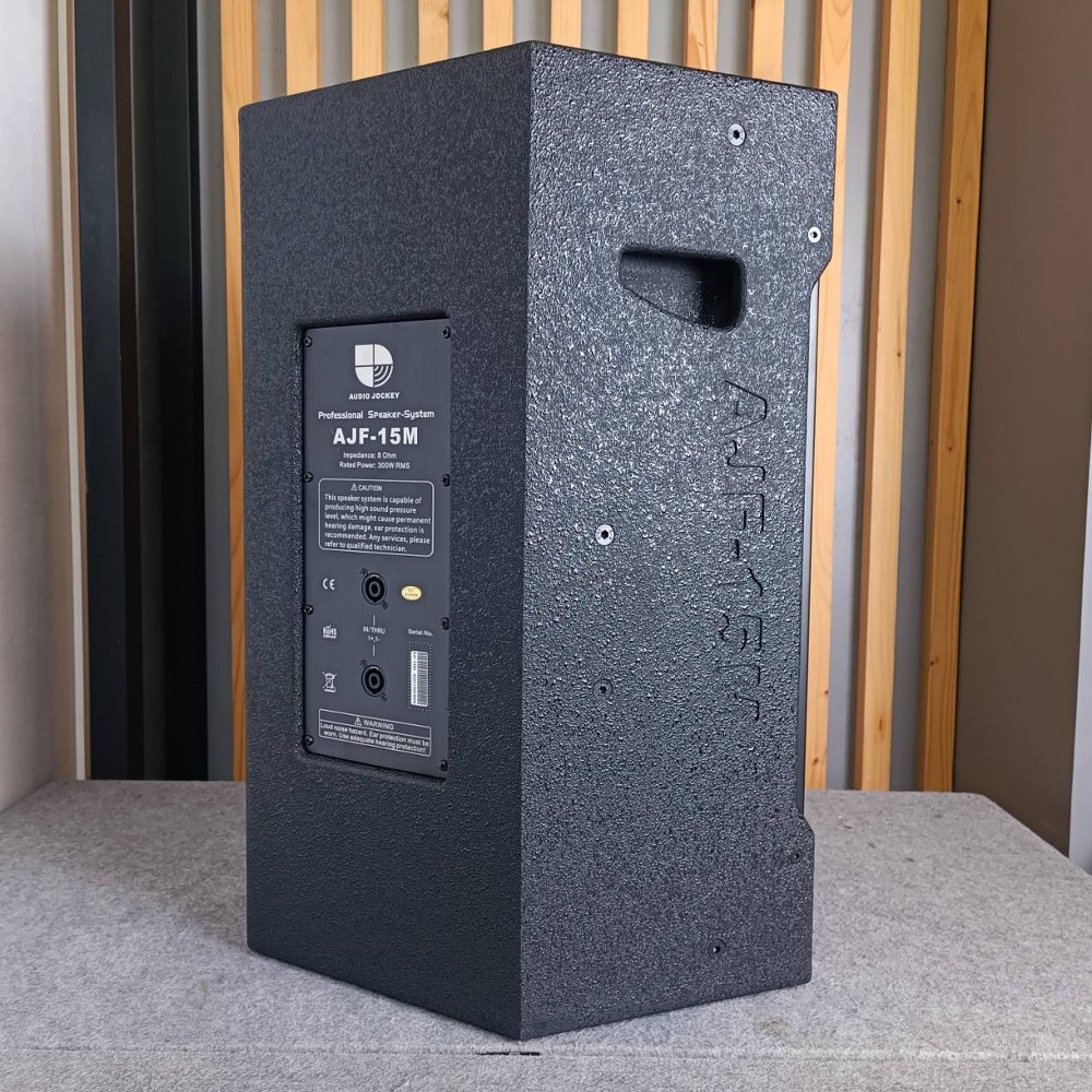 AUDIO JOCKEY A&J AJF-15M ตู้ลำโพง15นิ้ว ลำโพง ขนาด 15 นิ้ว พาสซีฟ 2 ทาง 1200 วัตต์ AJF 15M AJF15M เอไอ-ไพศาล