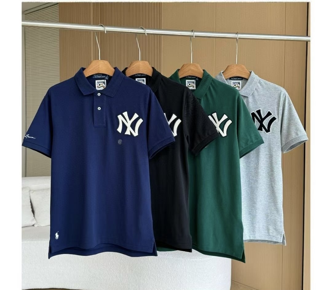 **do** เสื้อคอโปโล Polo Ralph Lauren Yankees Polo Shirt มี 4 สี สินค้าใหม่ ของแท้