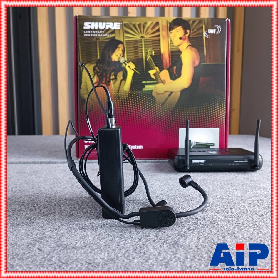SHURE SVX14TH/PGA31 ไมค์คาดหัว ไมค์ลอย คาดศรีษะเดี่ยว ย่าน UHF SVX 14 TH / PGA 31 SVX 14 TH / PGA 31 เอไอ-ไพศาล +++