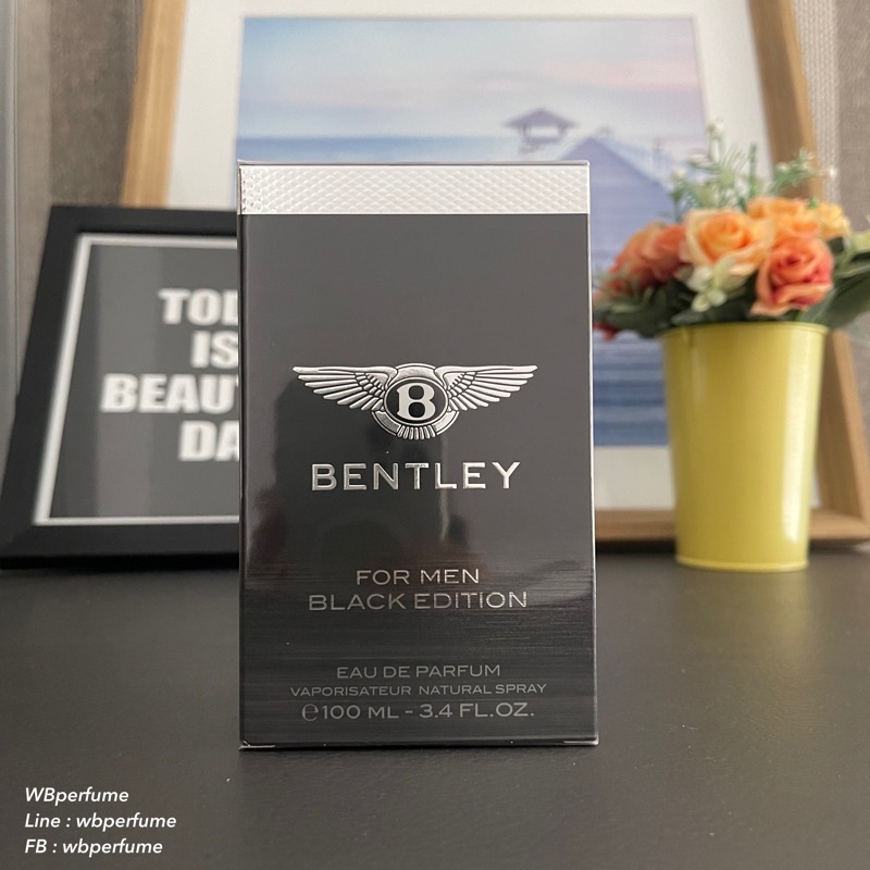 น้ำหอมแท้100% Bentley For Men Black Edition Eau de Parfum 100ml