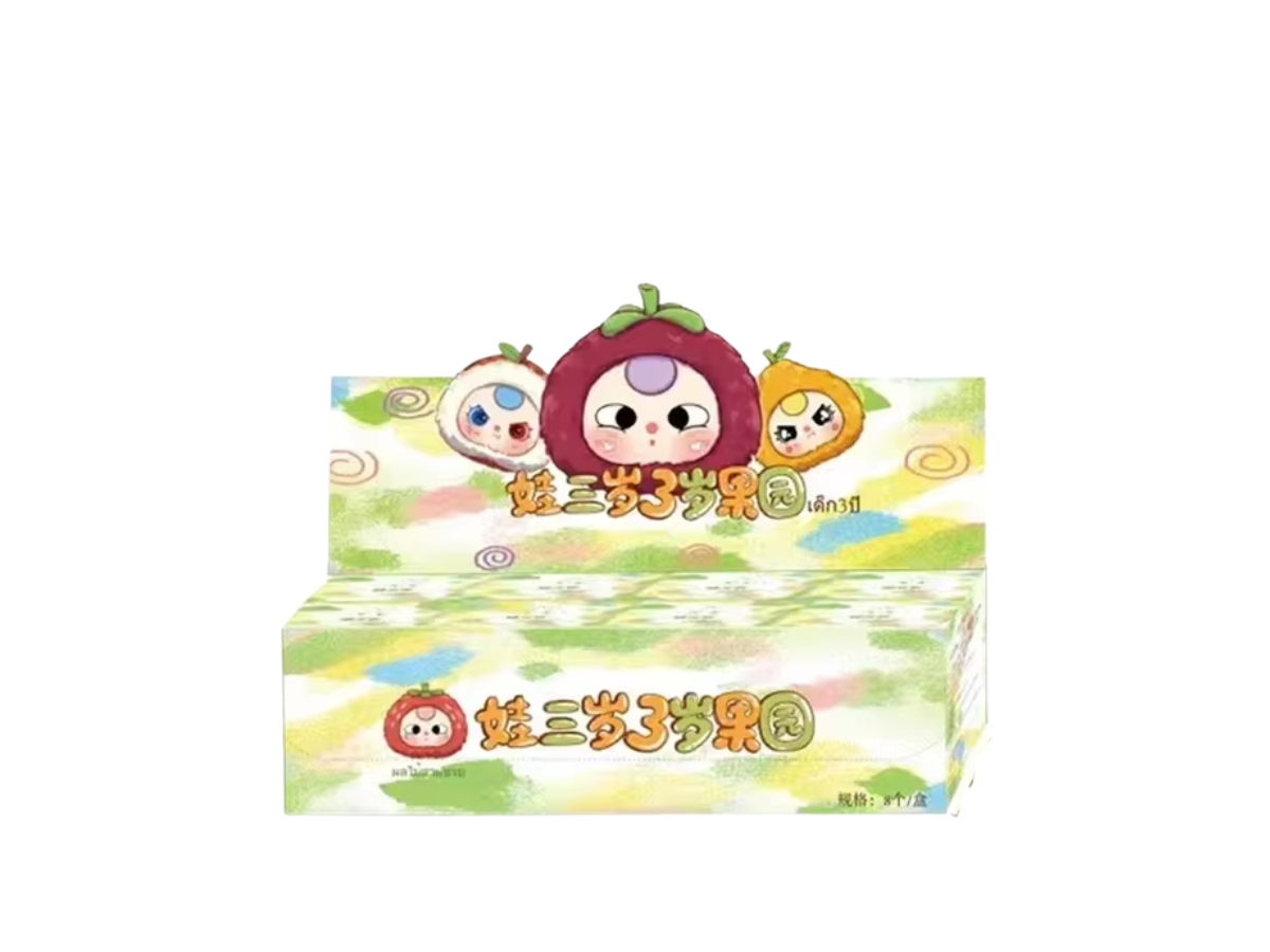 ของแท้💯 Baby Three Fruit V.4 ตุ๊กตาพวงกุญแจ ยกกล่อง 8P