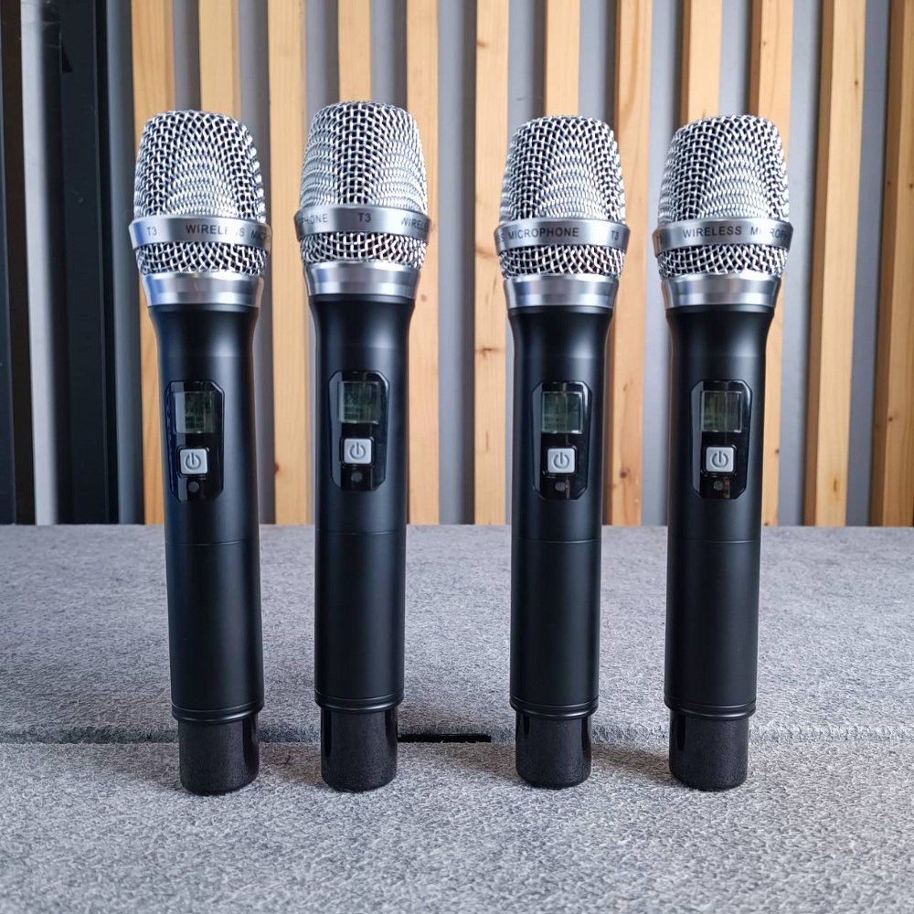 TADA X-700 ไมค์ลอย 4ด้าม ไมค์ลอยมือถือคู่UHF มีกระเป๋า ไมค์ลอย ไมค์คาราโอเกะ WIRELESS MICROPHONE ธาดา TA DA X 700 TA-DA X700 เอไอ-ไพศาล