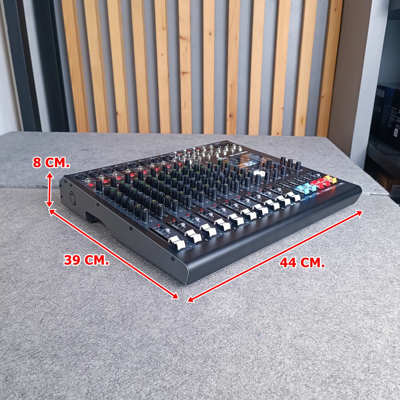 MICROTECH MA-12FX MKII MIXER มิกเซอร์ 12 ช่อง MICRO TECH มิกเซอร์ ไมโครเทค MA12FX MA 12FX เอไอ-ไพศาล