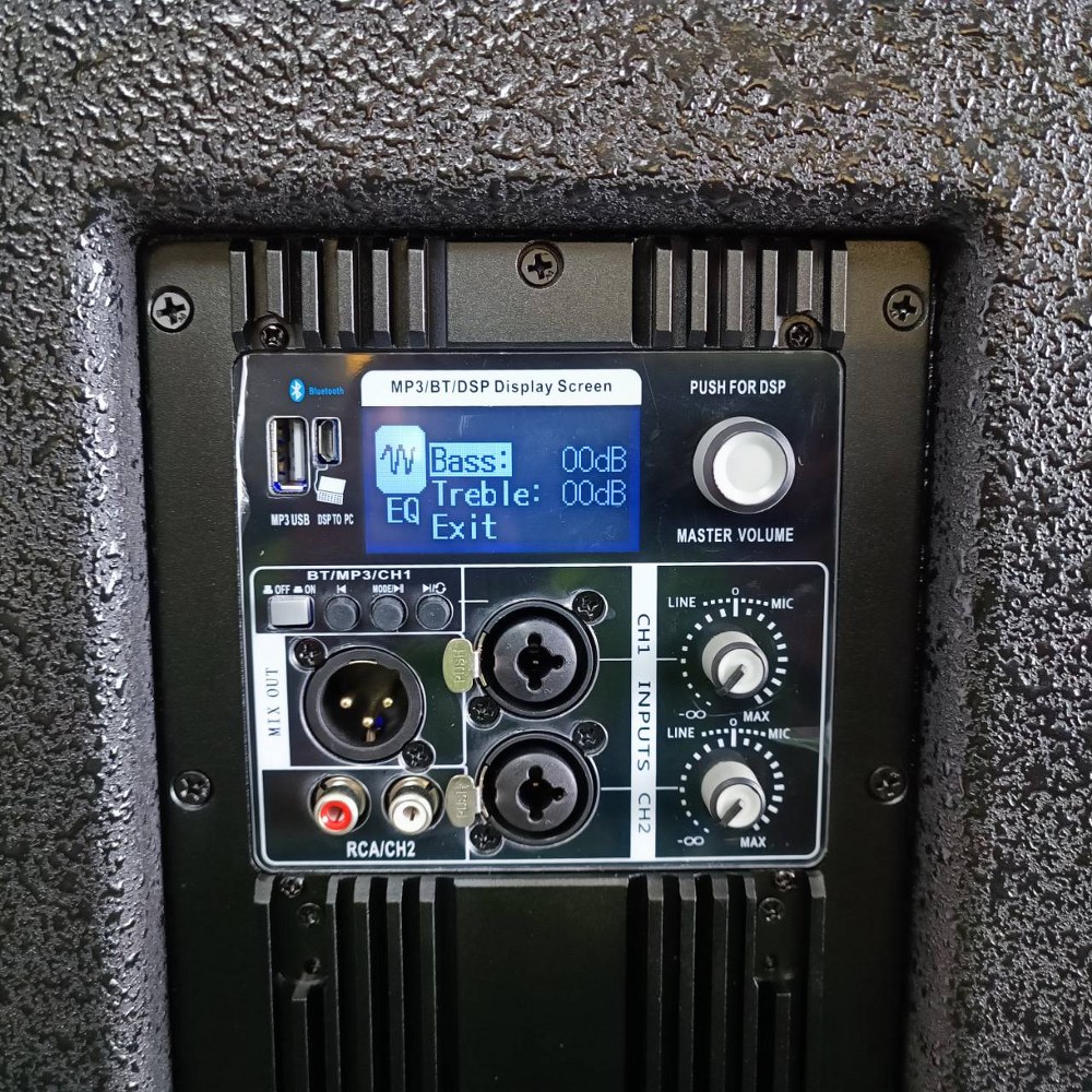 River Acoustics LW15 ลำโพงแอคทีฟ 2×6.5 นิ้ว ซับ 15 นิ้ว บลูทูธ ความดัง 132 dB ลำโพง ลำโพงคอลัมน์ มีแอมป์ในตัว LW-15 LW 15 เอไอ-ไพศาล +++