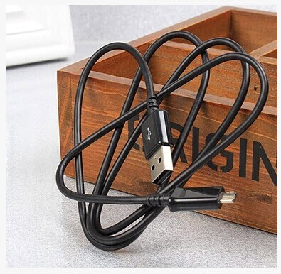 สาย Micro USB (B) Programming Cable BLACK (100cm) ยาว 80cm สีดำ