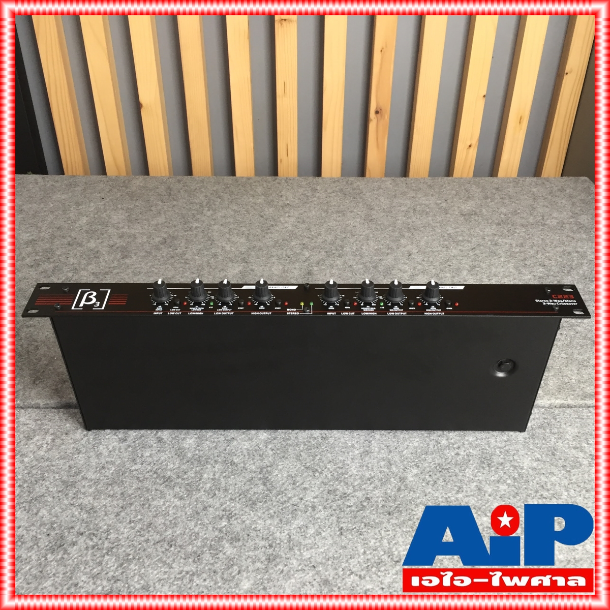 BETA THREE C223 CROSSOVER BETA THREE C223 ครอสโอเวอร์ 2 ทางสเตอริโอ / 3 ทางโมโนเครื่องแยกความถี่เสียง