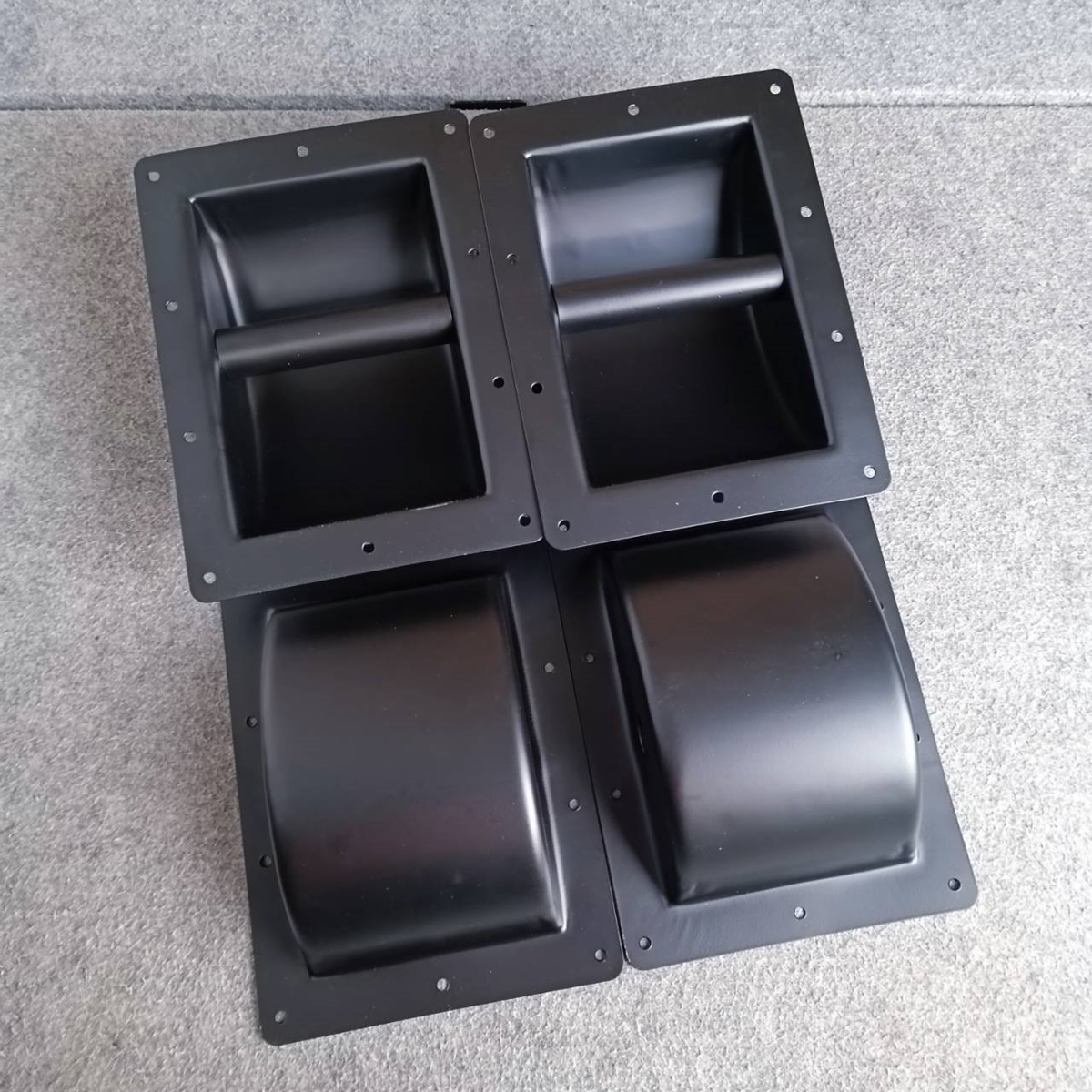 แพ็ค4อัน หูหิ้วลำโพงเหล็ก7104 22x16CM หูจับเหล็ก ตู้ลำโพง หูยกตู้ลำโพง เหล็ก หูหิ้วลำโพง อุปกรณ์ประกอบตู้ลำโพง เอไอ-ไพศาล